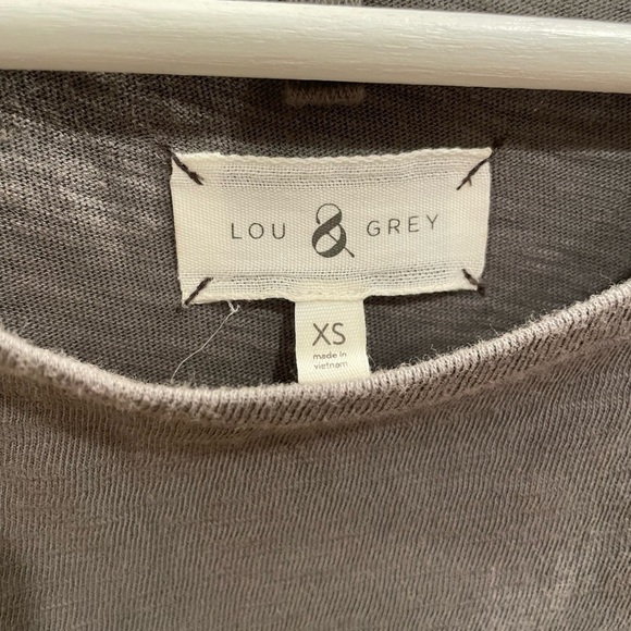 Lou & Grey Cotton Short Sleeve Shirt Dress - Picture 3 of 3